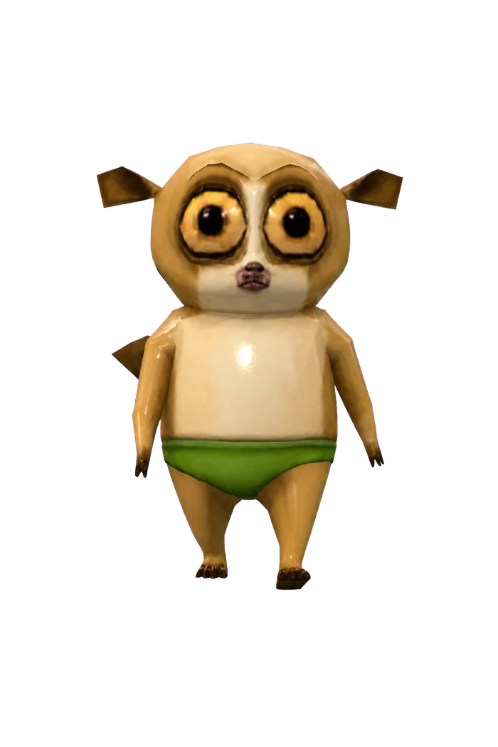 morrt standing there